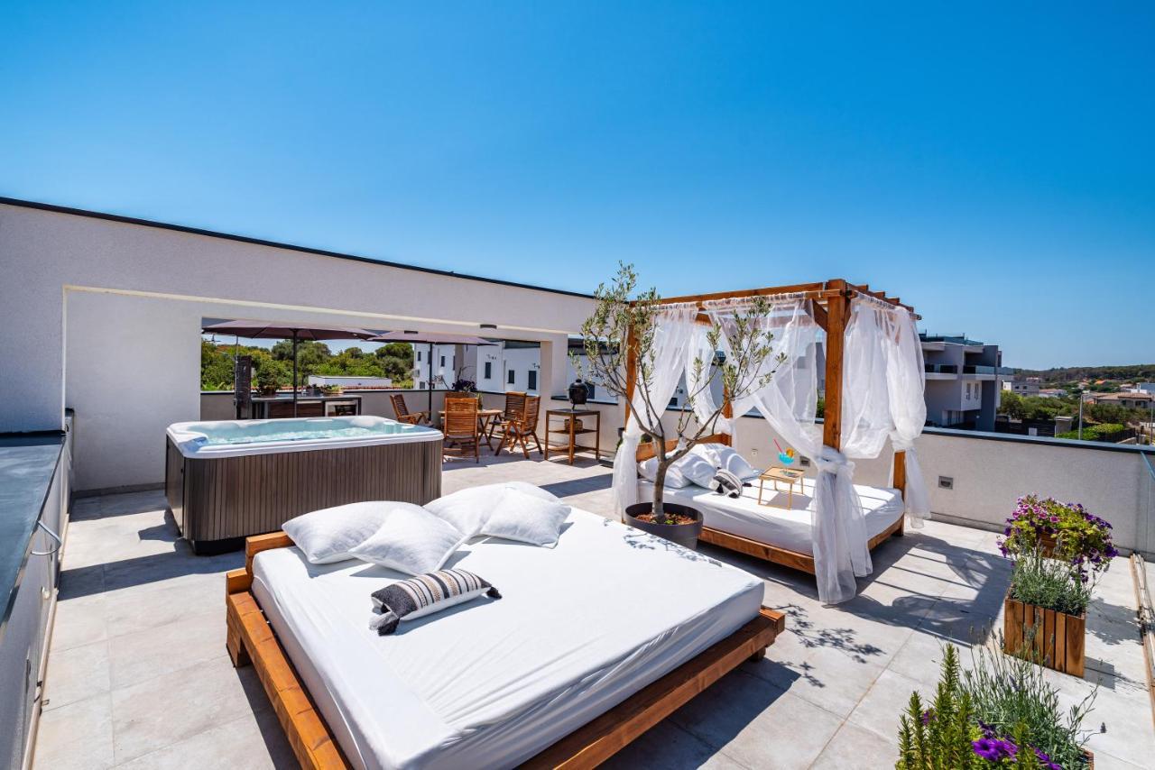 Rooftop Spa Appartement Trogir Buitenkant foto